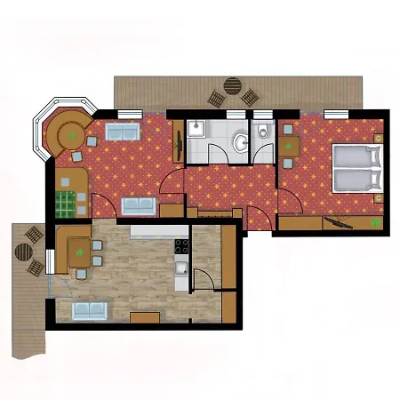 Appartementhaus Zum Holzknecht Am 4* Rehoboth Beach